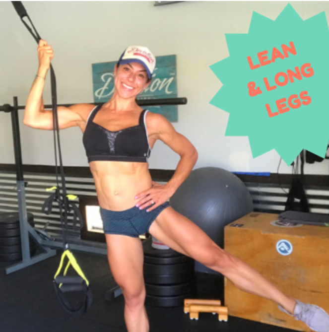 Long and Lean legs with Gina Aliotti’s Thigh Slimmer Circuit. 