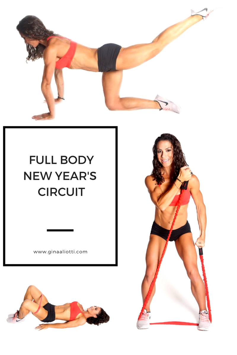 Gina’s Full Body New Year’s Circuit Workout