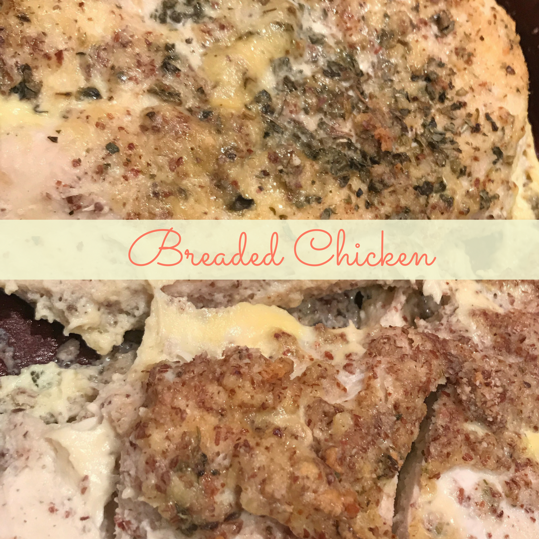 No Carb Breaded Chicken