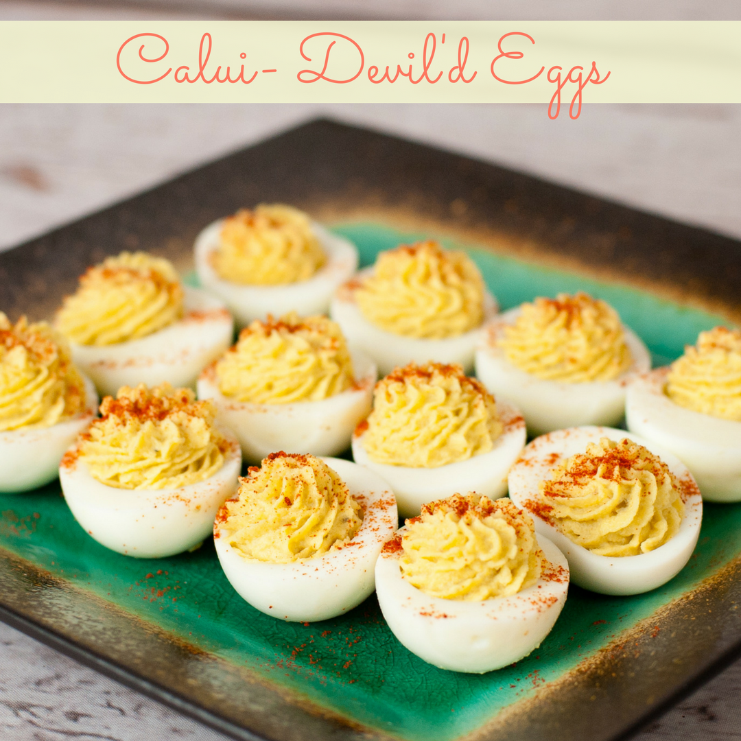 Cauli- Devil’d Eggs