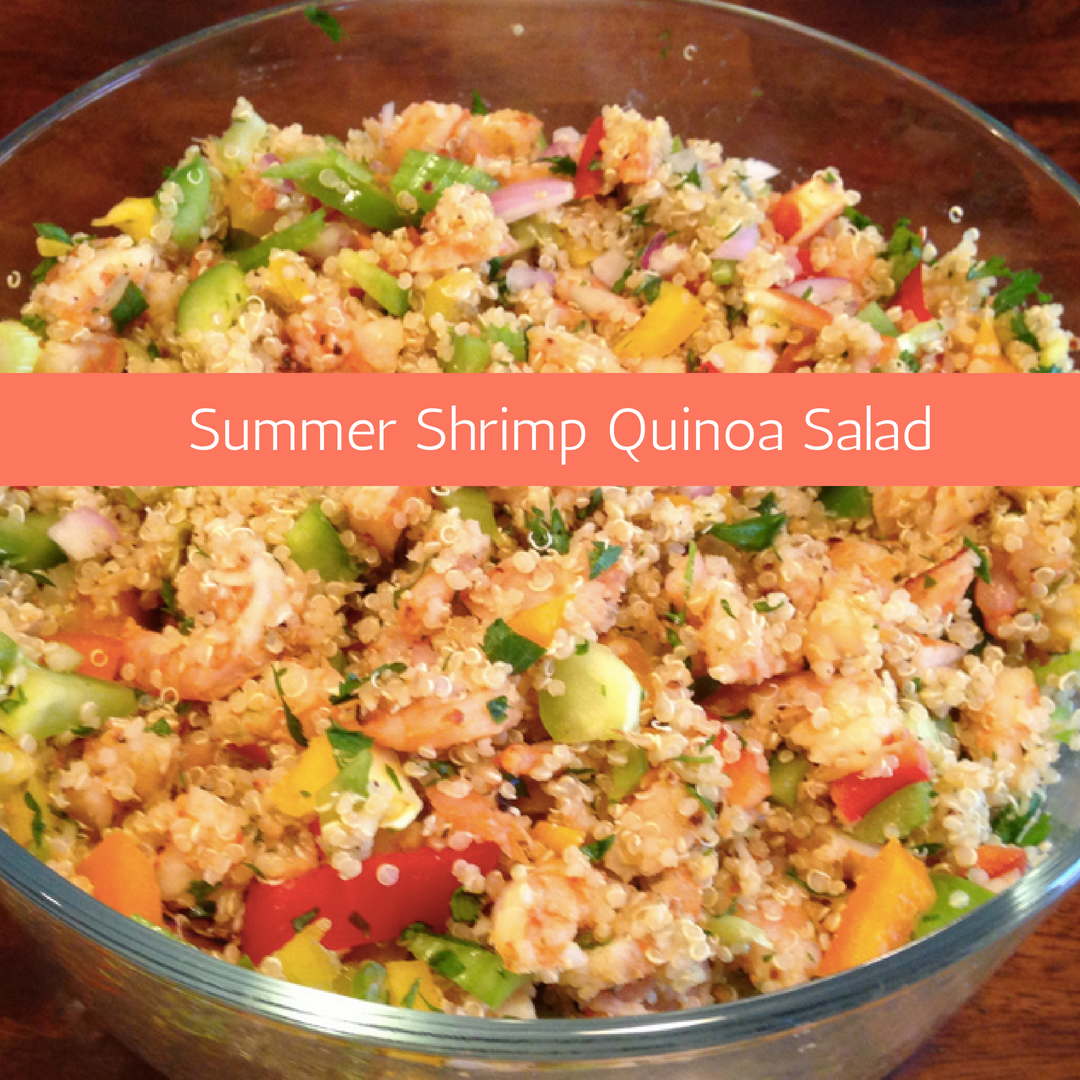 Summer Shrimp Quinoa Salad